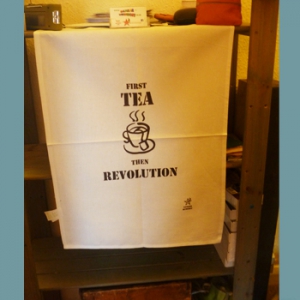First Tea... then Revolution Tea Towel